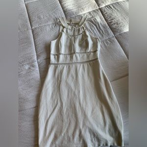 White Guess bondage dress